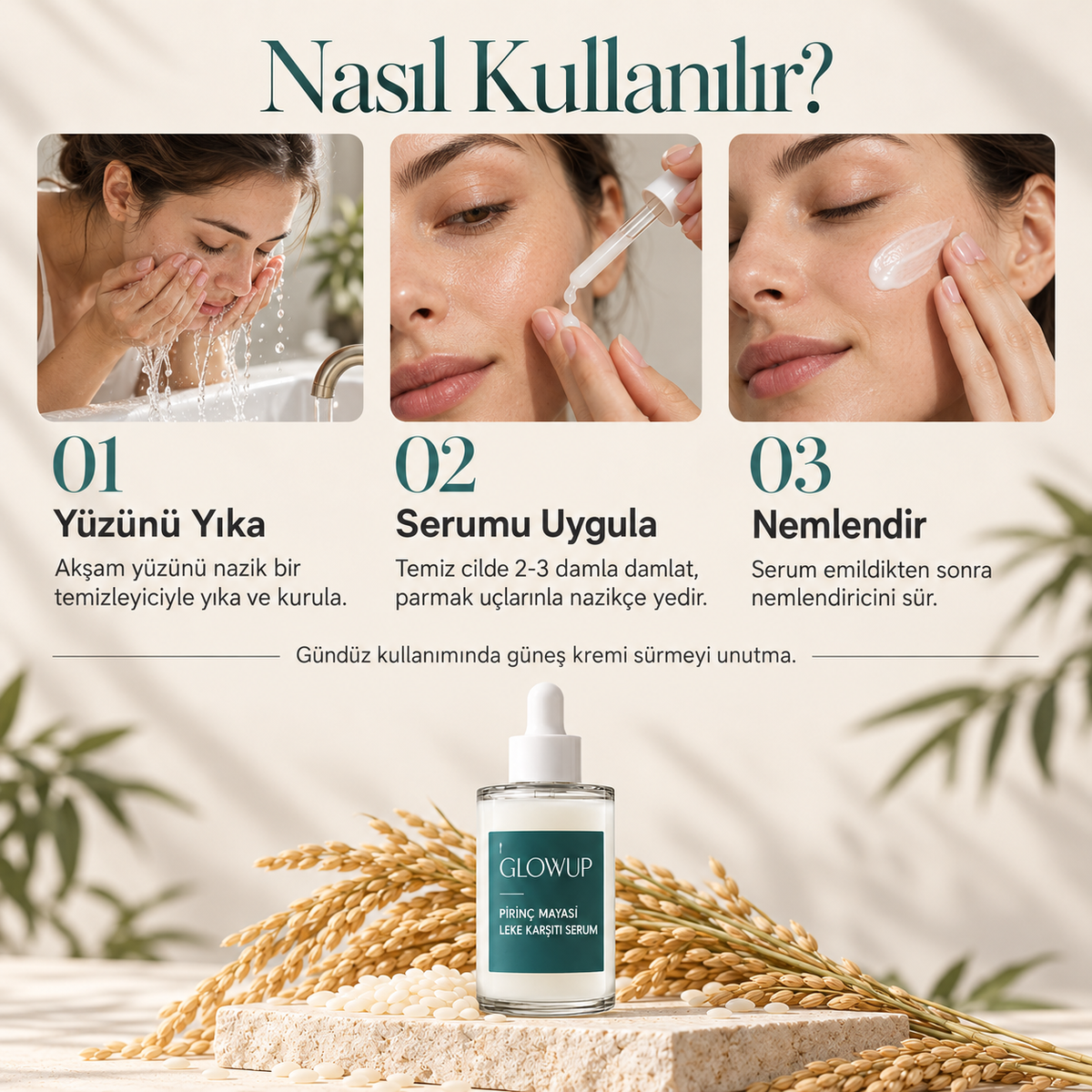 GLOWUP Yüz Aydınlatıcı Serum
